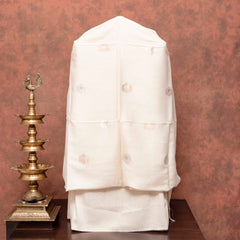 Handloom Muga Silk Kurta, Bottom Fabric & Handloom Muga Silk Dupatta