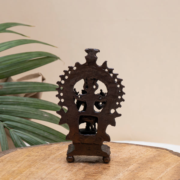 Copper Krishna Idol