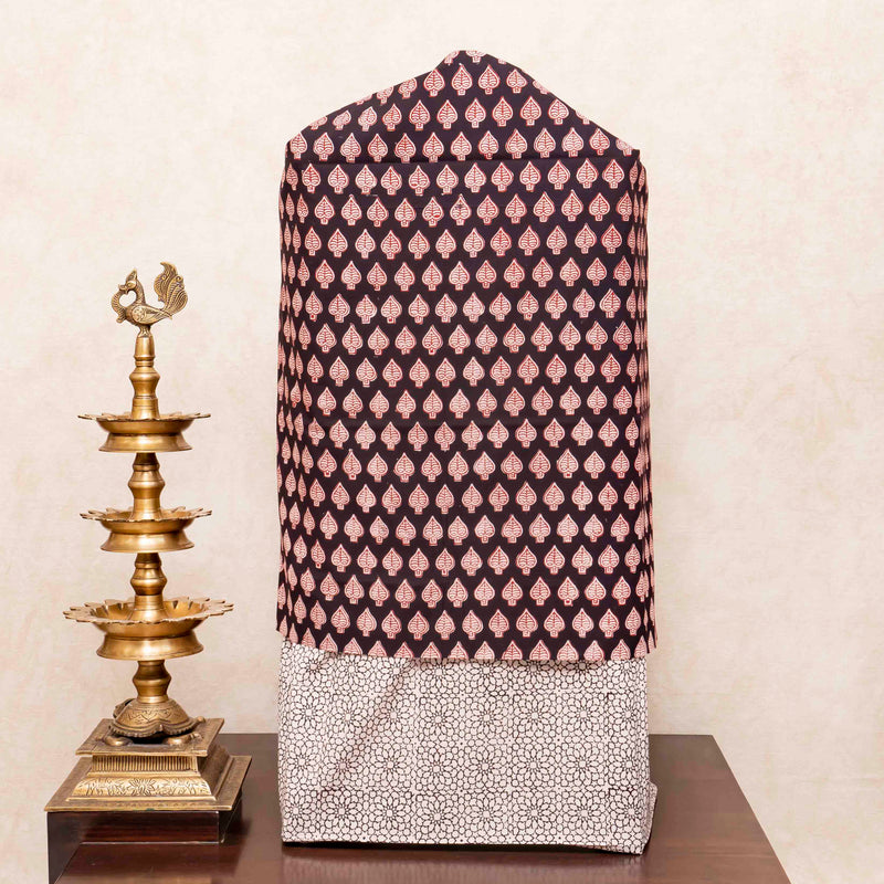Hand Block Cotton Bagh Print Kurta Fabric, Bottom Fabric & Hand Block Cotton Bagh Print Dupatta