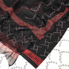 Cotton Hand Block Kurta Fabric, Cotton Hand Block Bottom Fabric & Mangalgiri Cotton Hand Block Dupatta