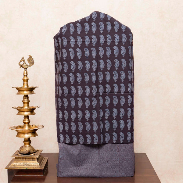 Hand Block Cotton Bagh Print Kurta Fabric, Bottom Fabric & Hand Block Cotton Bagh Print Dupatta