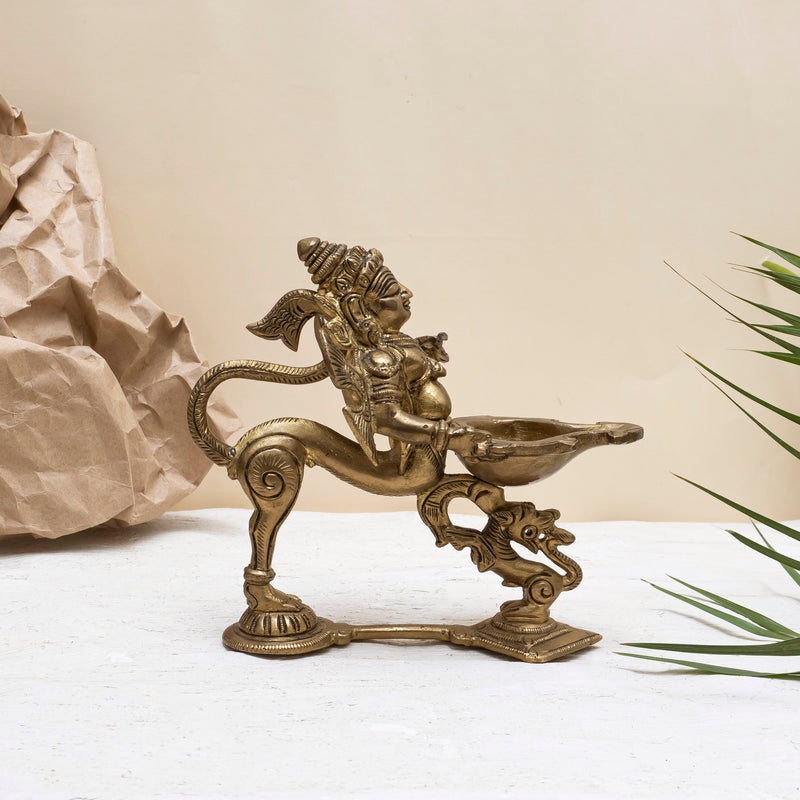Brass Garuda Arti Diya
