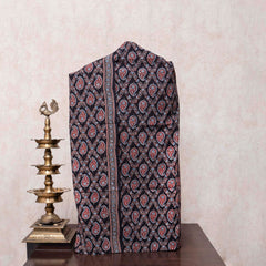 Hand Block Ajrakh Cotton Kurta & Hand Block Ajrakh Cotton Dupatta