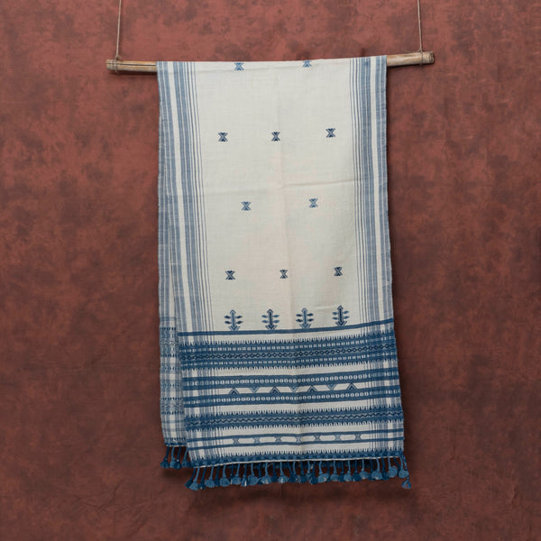Handwoven Bhujodi Woolen Shawl