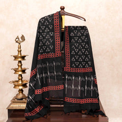 Cotton Hand Block Kurta Fabric, Cotton Hand Block Bottom Fabric & Mangalgiri Cotton Hand Block Dupatta