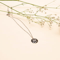 Evil eye pendant - Black